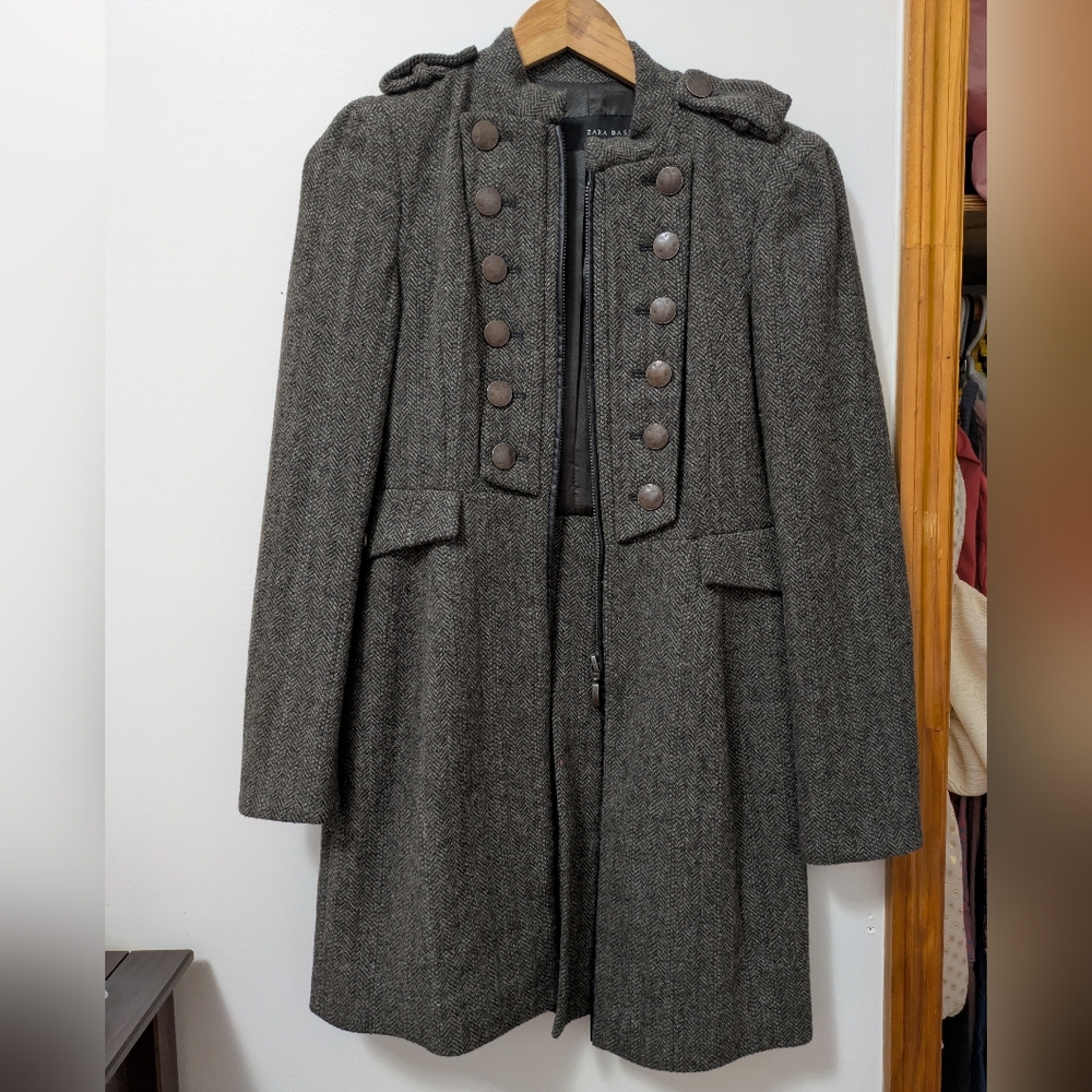 XS Zara Wool Coat